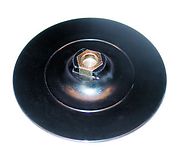 Пластмассовый шлифовальный диск, m 14 (с промежуточным слоем и отверстием для мокрой шлифовки)