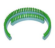 Щеточный кожух для ebs 120, ebs 125, ebs 1801, ebs 1802